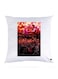 Printed Pillow polyester White 30x30cm