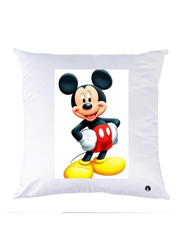 Printed Pillow Polyester Multicolour 30x30cm
