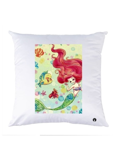 Printed Pillow polyester Multicolour 30x30cm