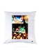 Printed Pillow polyester Multicolour 30x30cm
