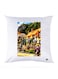 Printed Pillow Case polyester White 30x30cm