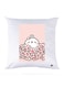 Printed Pillow Case Polyester White 30x30cm