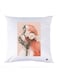Printed Pillow Case polyester White 30x30cm