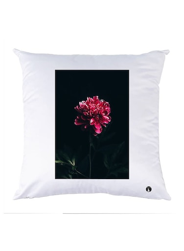 Printed Pillow polyester White 30x30cm