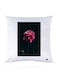 Printed Pillow polyester White 30x30cm