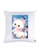 Printed Pillow polyester White 30x30cm