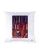 Printed Pillow White 30x30cm
