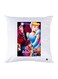 Printed Pillow polyester White 30x30cm