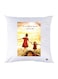 Printed Pillow polyester White 30x30cm