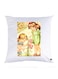 Printed Pillow polyester White 30x30cm
