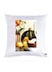 Printed Pillow polyester White 30x30cm