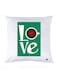 Printed Pillow polyester White 30x30cm