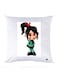 Printed Pillow Case polyester White 30x30cm