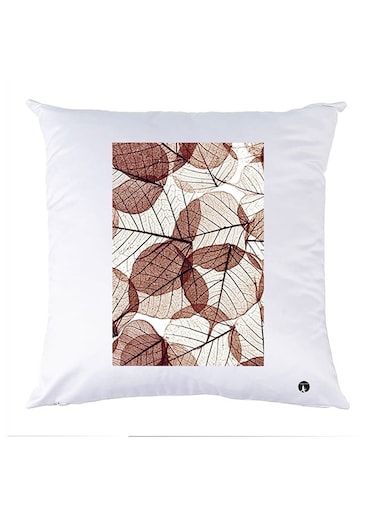Printed Pillow polyester White 30x30cm