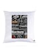 Printed Pillow Case polyester White 30x30cm