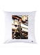 Printed Pillow Case polyester White 30x30cm