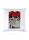 Printed Pillow Case polyester White 30x30cm