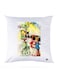 Printed Pillow polyester White 30x30cm