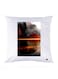 Printed Pillow Case polyester White 30x30cm