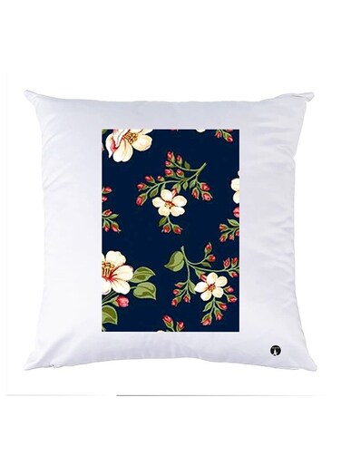 Printed Pillow Case polyester White 30x30cm