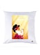 Printed Pillow Polyester White 30x30cm