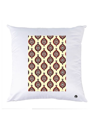 Printed Pillow Case polyester White 30x30cm