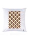 Printed Pillow Case polyester White 30x30cm