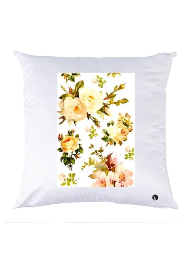 Printed Pillow Polyester Multicolour 30x30cm