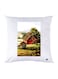 Printed Pillow polyester White 30x30cm