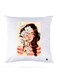 Printed Pillow Case polyester White 30x30cm