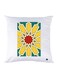 Printed Pillow Case polyester White 30x30cm