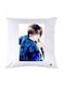 Printed Pillow Case polyester White 30x30cm