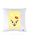 Printed Pillow Case polyester White 30x30cm