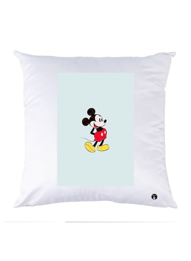 Printed Pillow Polyester Multicolour 30x30cm