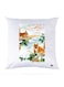Printed Pillow polyester White 30x30cm