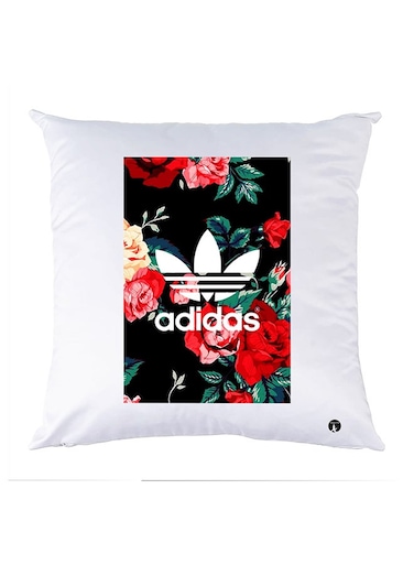 Printed Pillow polyester White 30x30cm