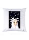 Printed Pillow polyester White 30x30cm