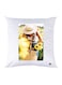 Printed Pillow polyester White 30x30cm