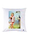 Printed Pillow Polyester White 30x30cm