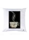 Printed Pillow Case polyester White 30x30cm