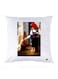 Printed Pillow polyester White 30x30cm