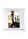 Printed Pillow Polyester White 30x30cm