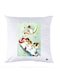 Printed Pillow Case polyester White 30x30cm