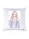 Printed Pillow Case polyester White 30x30cm