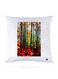 Printed Pillow Case polyester White 30x30cm
