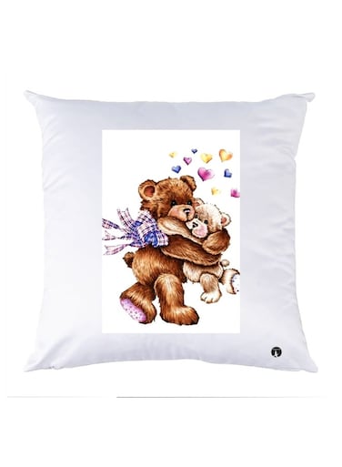 Printed Pillow polyester Multicolour 30x30cm
