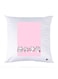 Printed Pillow polyester White 30x30cm