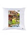 Printed Pillow polyester White 30x30cm