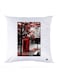 Printed Pillow Case polyester White 30x30cm