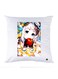 Printed Pillow Case polyester White 30x30cm